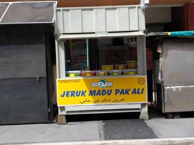 Custom Food Kiosk Cabin/ Kabin Kedai Heavy Duty