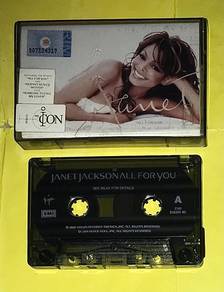 JANET JACKSON - ALL FOR YOU CASSETTE Kaset