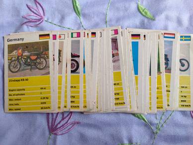 vintageCollectoble+-57CardsforMotorCyclesEnthusias