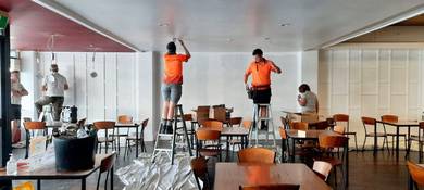 Budget Renovation for Office and Restaurant
