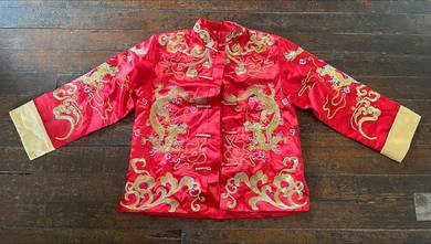 Traditional Chinese Wedding Clothing Set 