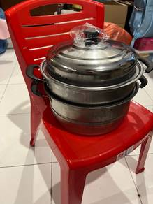 28cm 3 Layer Stainless Steel Steamer