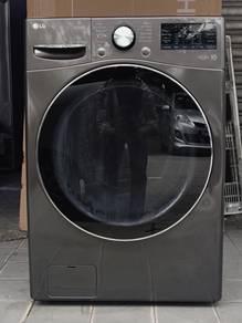 LG 2in1 front load hot washer with dryer 15/8kg