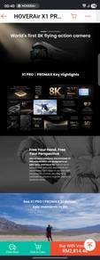 Hover x1 pro max drone