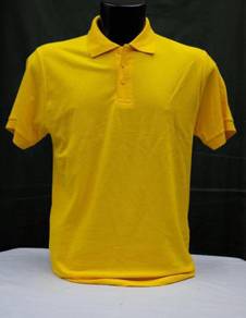 Tshirt Plain Dewasa Kolar Polo/Lacust 1 Warna