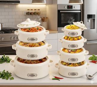 Quality Hot Pot Set – 7 PCS 🔥