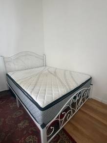Queen bed + frame and mattress