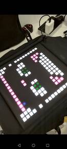 Bagpack/Laptop Bag Pixel Art LED front