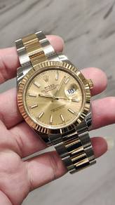 Rolex Datejust 41 Champagne Dail