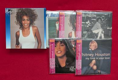 Whitney Houston JAPAN MINI LP CD BOXSET