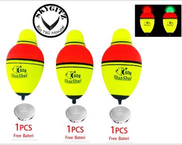 SKYGITZ MALAYSIA LED lampu Pelampung Pancing Besar