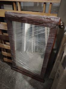 Wooden Frame Hanging Mirror TD393