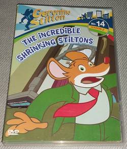 DVD Geronimo Stilton-Incredible Shrinking Stiltons