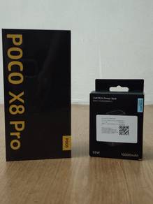 POCO X8 Pro 8+512GB (Black) with powerbank
