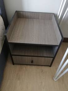 Brown Soild Large Bed Side Table TA820