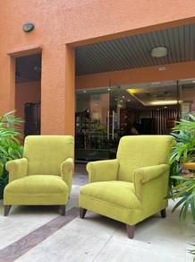 Imported quality ENGLISH ROLL Accent ARMCHAIRS in