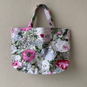 PAUL & JOE floral print vinyl tote bag