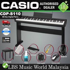 Casio CDP-S110 88 Keys Digital Piano Full Package