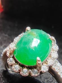 Ais Hijau  Jadeite Jed Burma Asli Type A Tulen