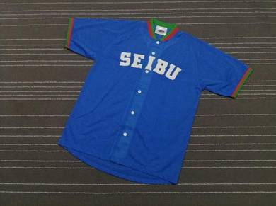 Seibu lions biru lining merah hijau xl