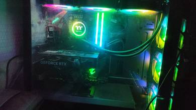 High end gaming PC complete setup
