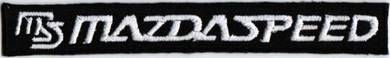 Mazdaspeed Car Company Racing Emblem Logo Patch