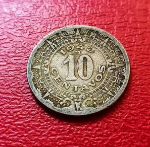 Mexico 10 Centavos 1942 Coin (Kod : M1125)