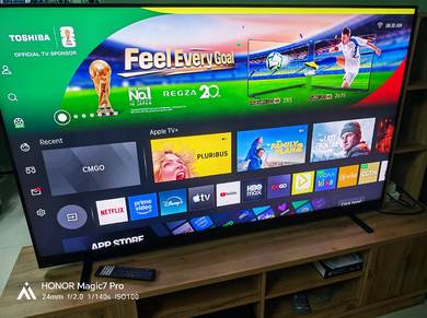 toshiba 65inch QLED mini led 144hz 4k smart tv