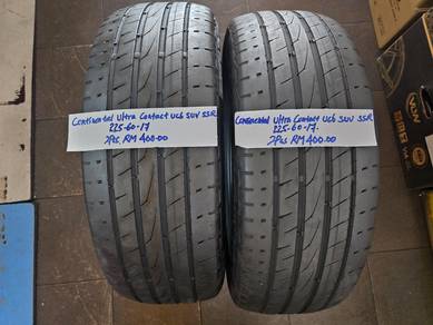 2pcs Continental Ultra Contact UC6 Tyres 2256017