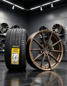 BMW 5 Series G30 19" Rim + Tayar Baru R479