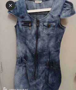 Rugged Cap Sleeve Dress