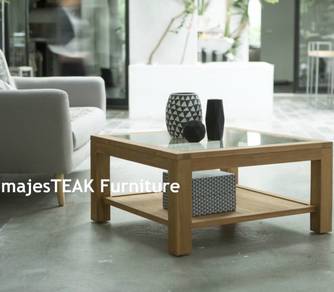Teak Center Table -Flat