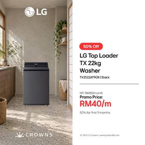 LG washer 22kg Fully auto 