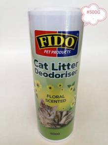 FIDO Cat Litter Deodorizer 500gram Floral Scented