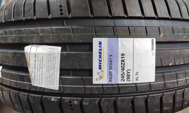 245 40 19 MICHELIN PS5 Tayar Tyre New 2025