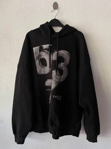 Black Graphic Hoodie