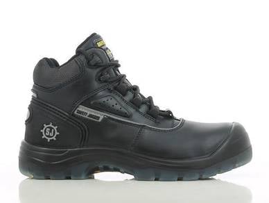 Shoes Safety Jogger Cosmos Black CT MF PU Mid