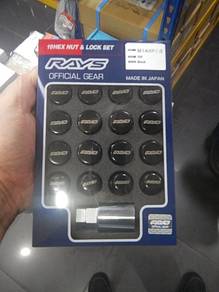 Rays 19Hex Nut & Lock Set FL5 FK8 FK2 Type R
