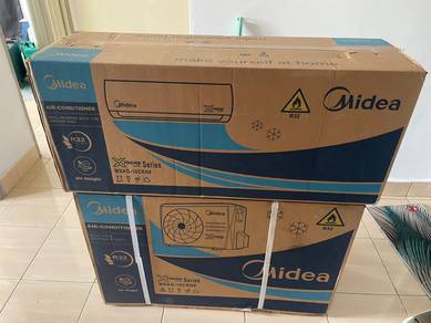 Midea 1.5hp Non Harga Siap Pasang Aircond B1990