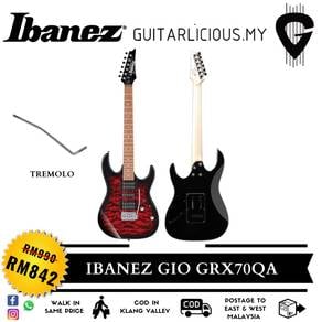 Ibanez GIO GRX70QA Electric Guitar Red Burst (TRB)