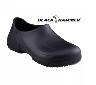 Safety Clogs Black Hammer Slip BHC-S077 Black