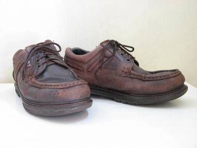 Kasut Camel Genuine Leather Shoe