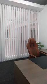 LANGSIR JENIS VERTICAL OFFICE l i office curtain