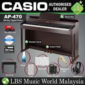 Casio AP-470 88 Key Celviano Digital Piano Brown