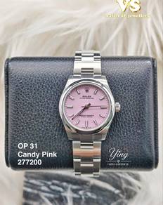 Rolex OP31 277200 Candy Pink Dial 2021 Full Set