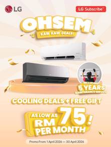Ansuran Aircond LG Dual Inverter (Glg Patah 001)