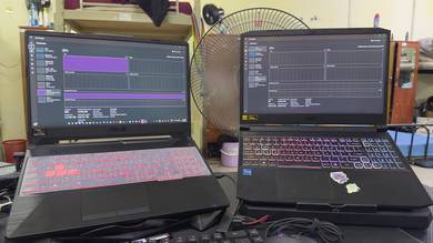 Asus tuf a15 dan acer nitro v5