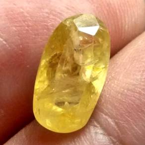 ORIGINAL Nilam Kuning Ceylon Asli - Sapphire NK035