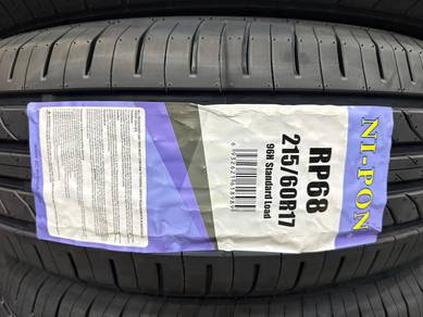 215/60/17 NI-PON RP68 Tyre 2026 Tayar