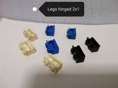 8 Vintage Lot Lego Hinged 2x1